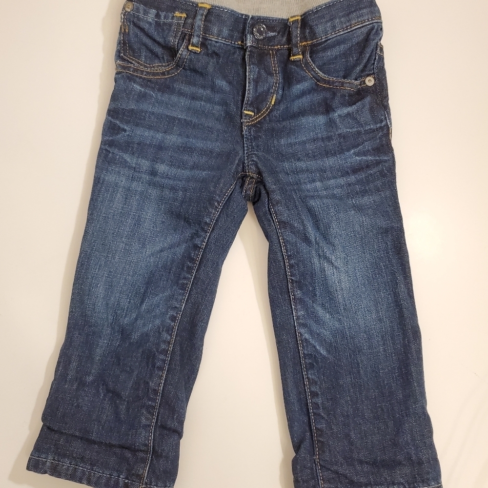 🔥HOST PICK🔥Baby Gap Jeans w/Adorable Plaid Lining - Picture 4 of 7